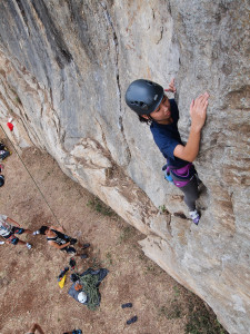 Level 2 will equip you to start sport climbing outdoor